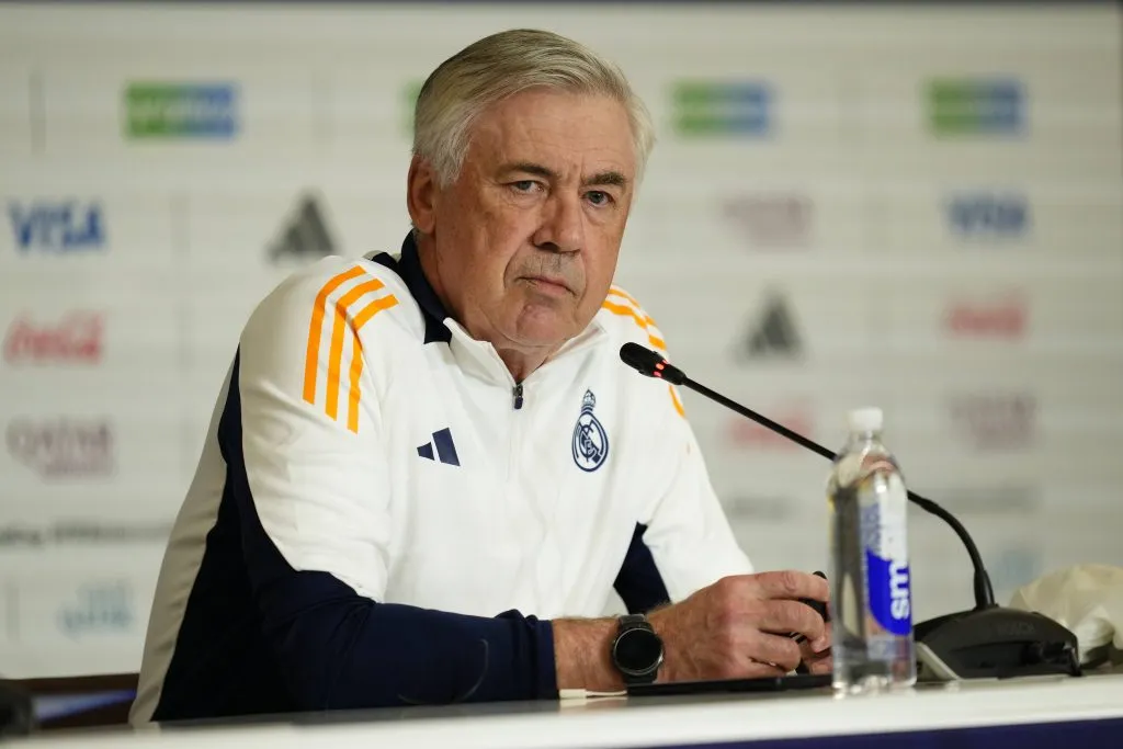 Carlo Ancelotti (foto) y Jude Bellingham destacaron el juego de Pachuca en la previa de la final. (Imago)