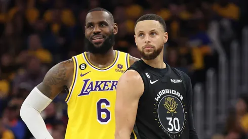 LeBron James y Stephen Curry.