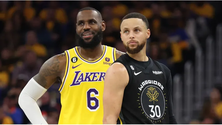 LeBron James y Stephen Curry.
