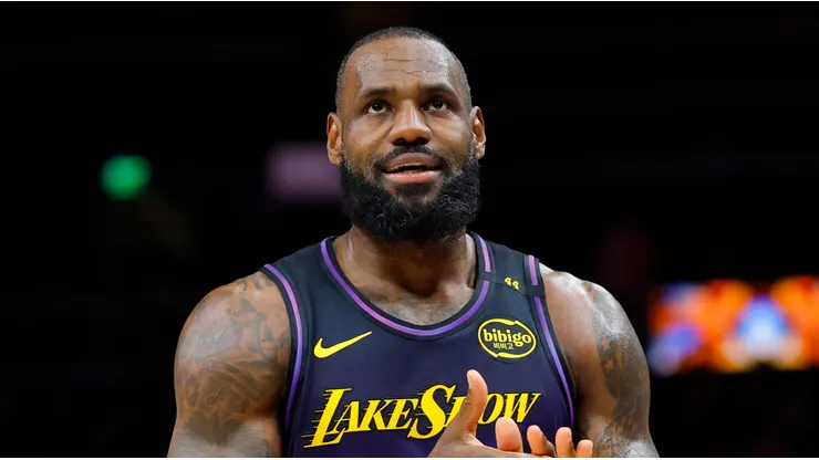 LeBron James, estrella de Los Angeles Lakers.