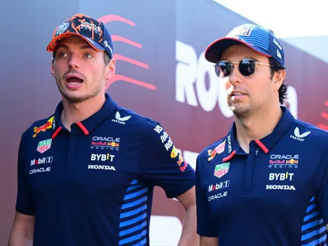 Verstappen se despidió de Checo Pérez con un emotivo mensaje