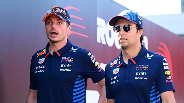 La emotiva despedida de Max Verstappen a Checo Pérez tras su salida de Red Bull para 2025