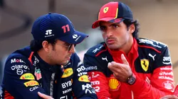 Carlos Sainz se despidió de Checo Pérez en redes sociales