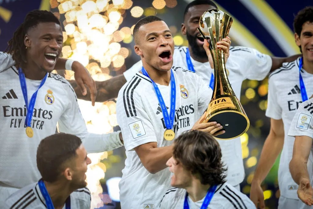 Kylian Mbappé ganó la Copa Intercontinental por primera vez (IMAGO)