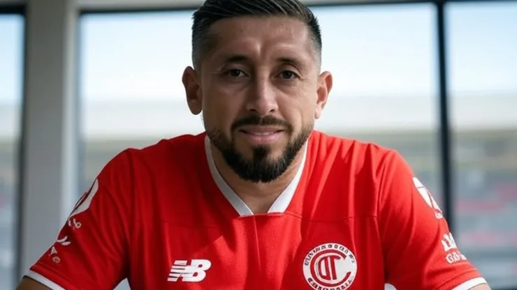 Héctor Herrera, refuerzo de Toluca.