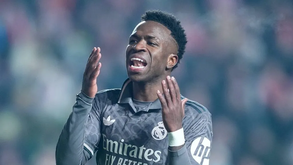 Vinicius está suspendido y no puede jugar vs. Sevilla (IMAGO)