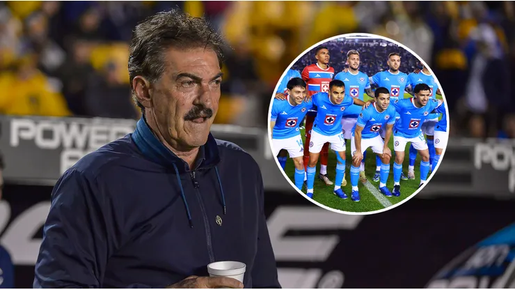 Ricardo La Volpe criticó a un jugador de Cruz Azul