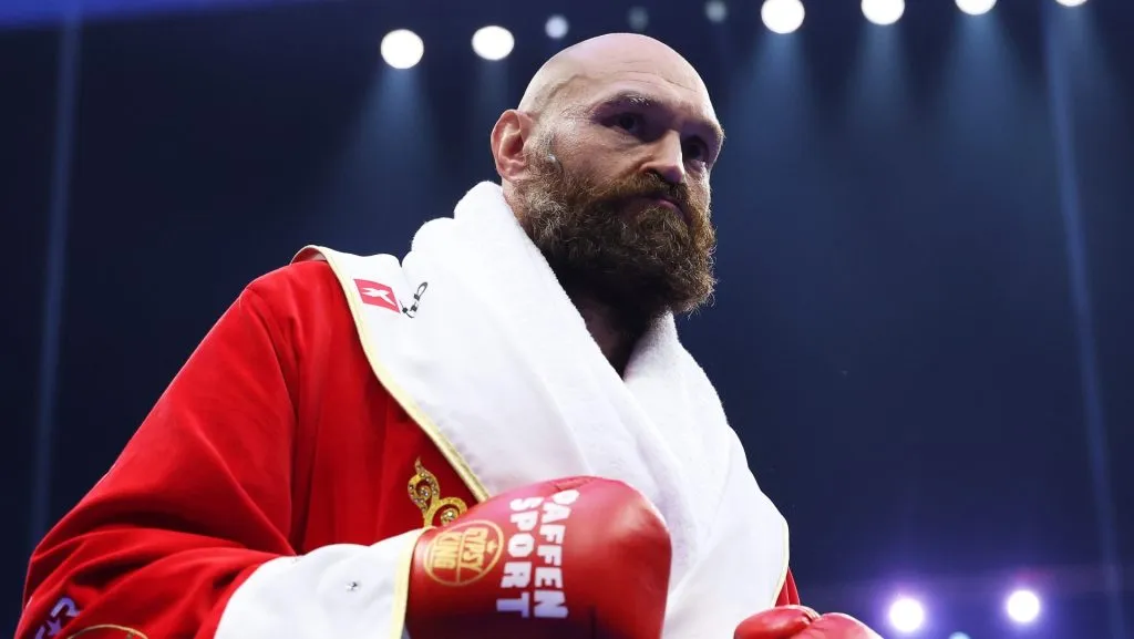 Tyson Fury se mostró disconforme tras perder con Oleksandr Usyk.