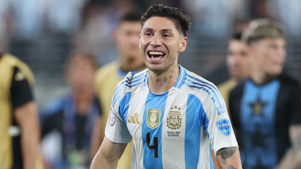 Gonzalo Montiel es seguido de muy cerca por Rayados de Monterrey de cara al 2025. (GETTY IMAGES)