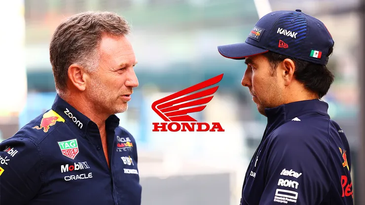 Honda cargó contra Christian Horner en su despedida para Checo Pérez