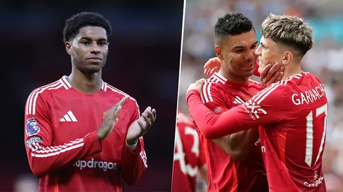 Marcus Rashford, Casemiro y Alejandro Garnacho no juegan vs. Wolves