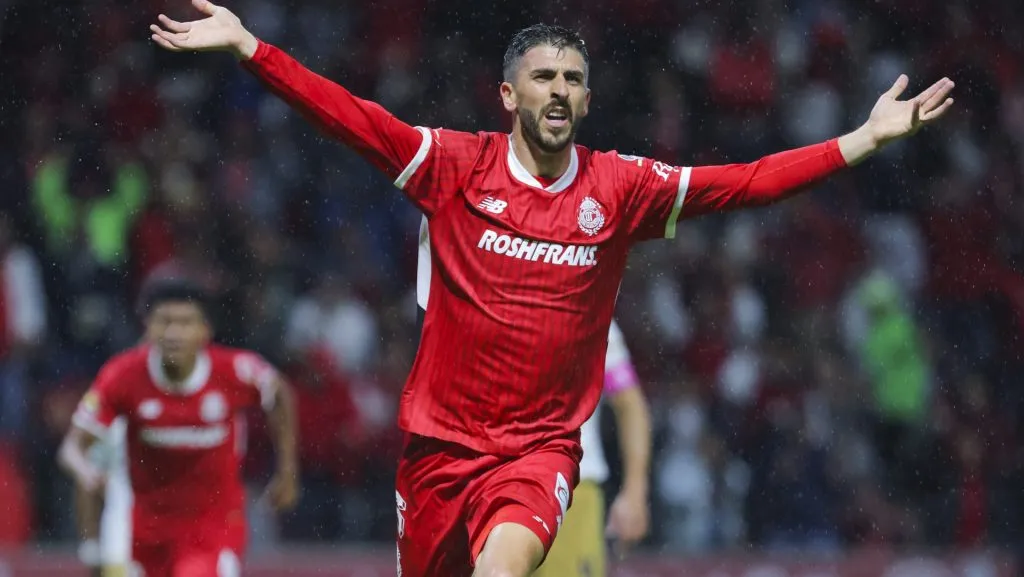 Paulinho fue la gran figura de Toluca en 2024 y tiene muchos pretendientes de cara al 2025. (GETTY IMAGES)