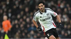 Fulham v Arsenal Premier League Fulhams Raul Jimenez during the Premier League match at Craven Cottage, London UK Newspapers OUT Copyright: xDanielxHamburyx FIL-21062-0125