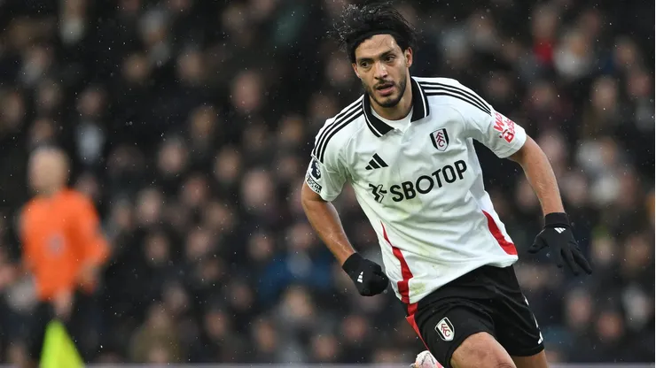Fulham v Arsenal Premier League Fulhams Raul Jimenez during the Premier League match at Craven Cottage, London UK Newspapers OUT Copyright: xDanielxHamburyx FIL-21062-0125