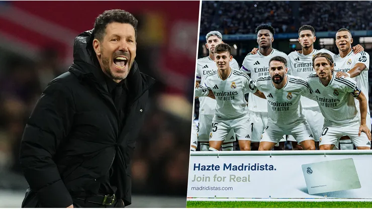 Una figura de Real Madrid aseguró admirar a Diego Simeone