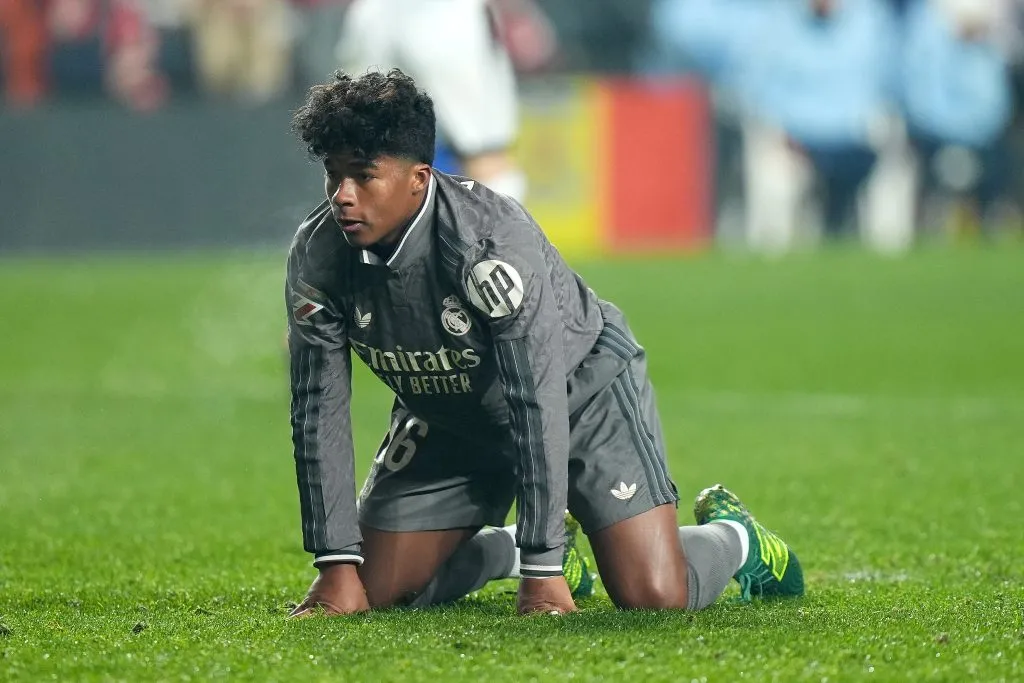 Endrick disputó 12 minutos contra Rayo Vallecano (GETTY IMAGES)