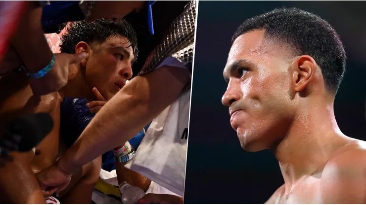 David Benavidez tundió de dura manera a Jaime Munguía.