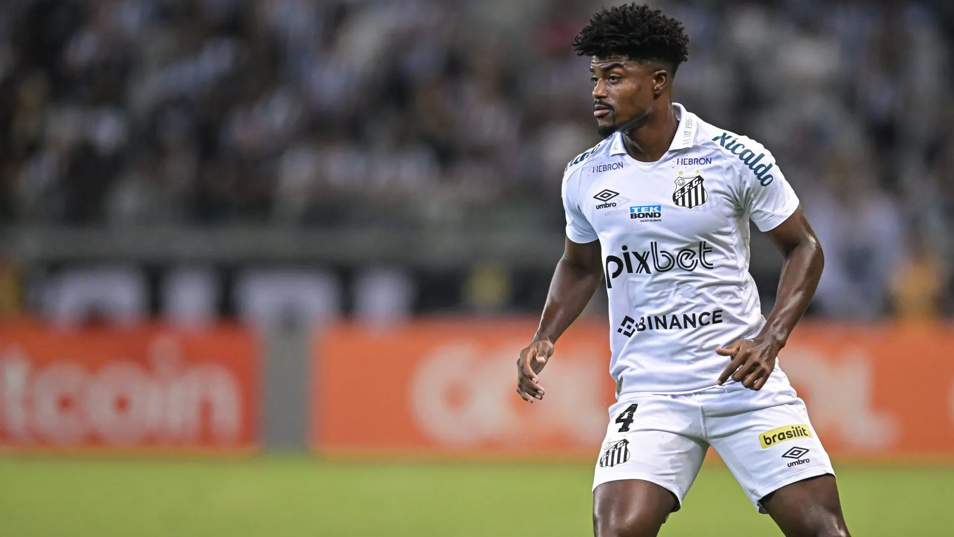 Bauermann en su paso por Santos de Brasil. (Getty Images)