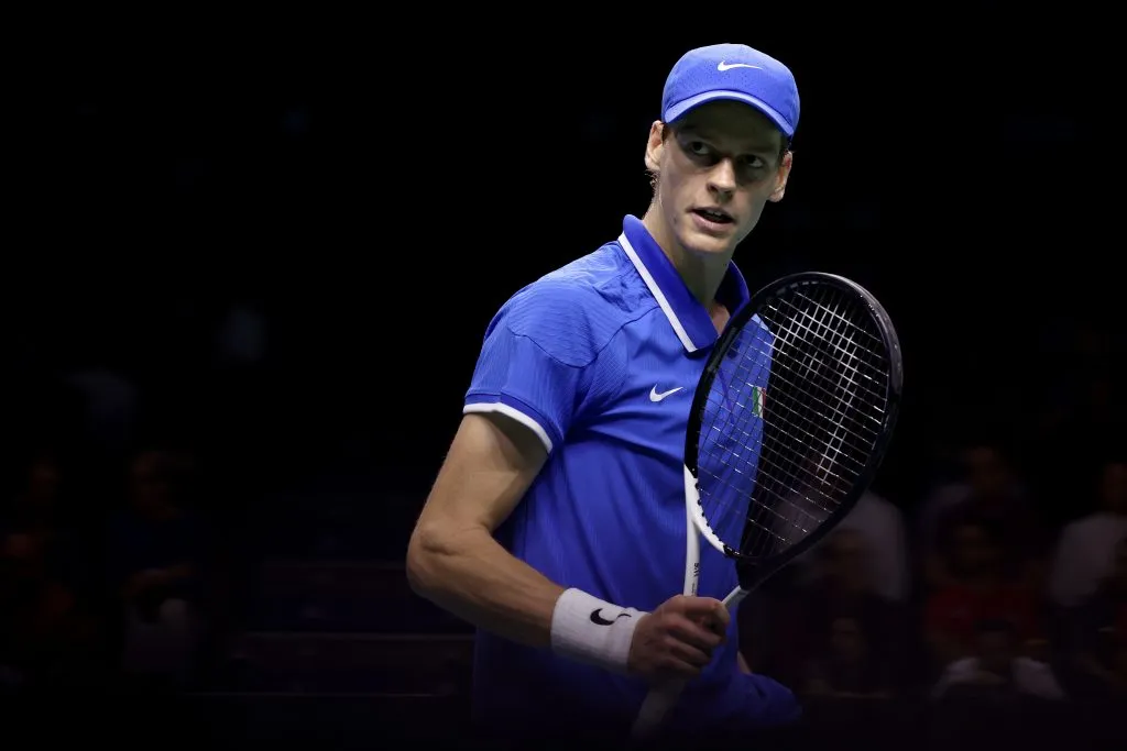 Jannik Sinner quedó en el ojo de la tormenta por dos dopings positivos (GETTY IMAGES)