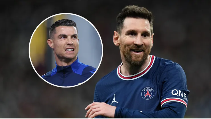 La Ligue 1 usó una foto de Messi para contestarle a Cristiano Ronaldo
