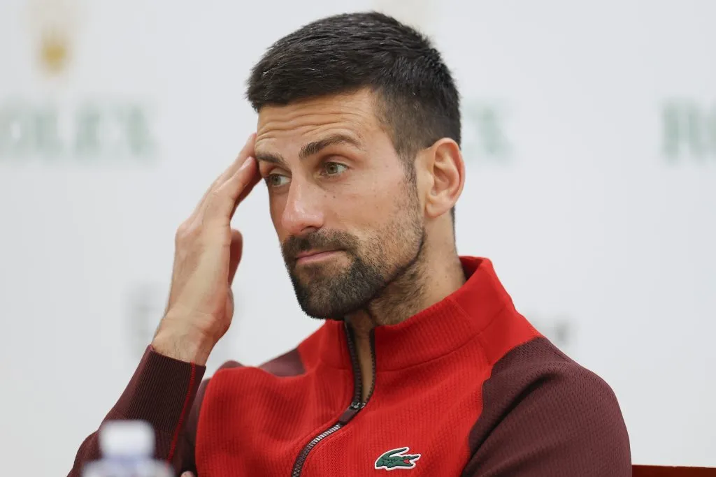 Novak Djokovic criticó a la ATP por el caso de Jannik Sinner (GETTY IMAGES)