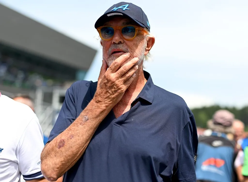 Flavio Briatore, asesor deportivo de Alpine en la Fórmula 1 (GETTY IMAGES)