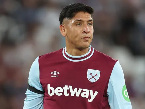 Edson Álvarez, sustituido en el descanso del 0-5 del West Ham vs. Liverpool