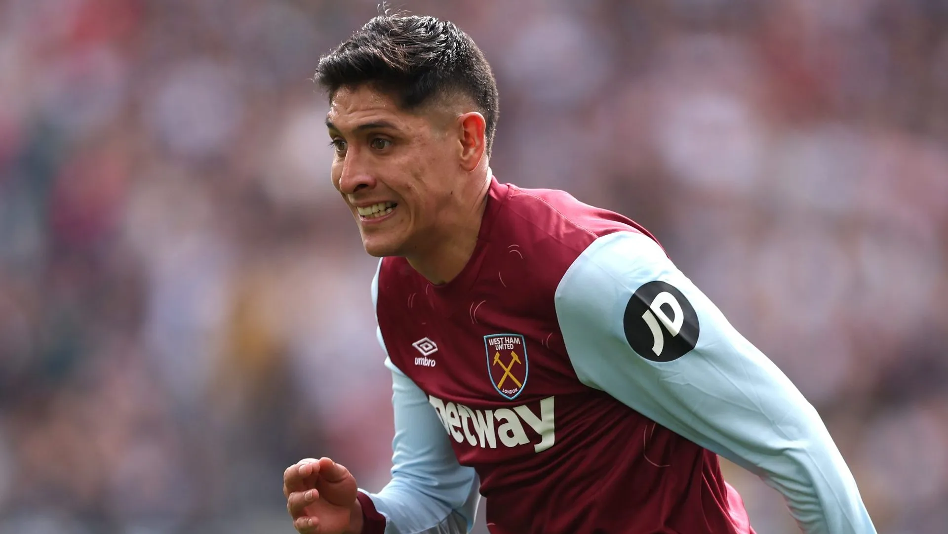 El mediocampista apenas disputó los primeros 45 minutos en West Ham. (Getty Images)