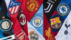 Escudos del futbol europeo