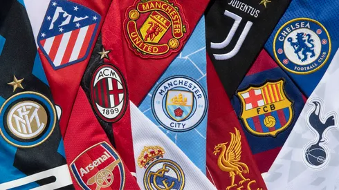 Escudos del futbol europeo