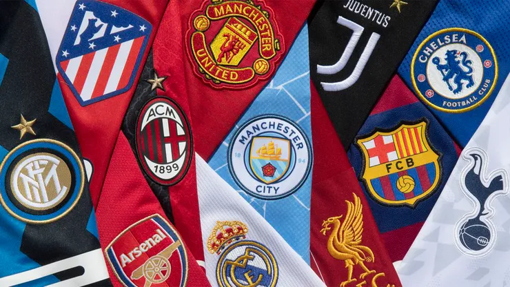 Escudos del futbol europeo