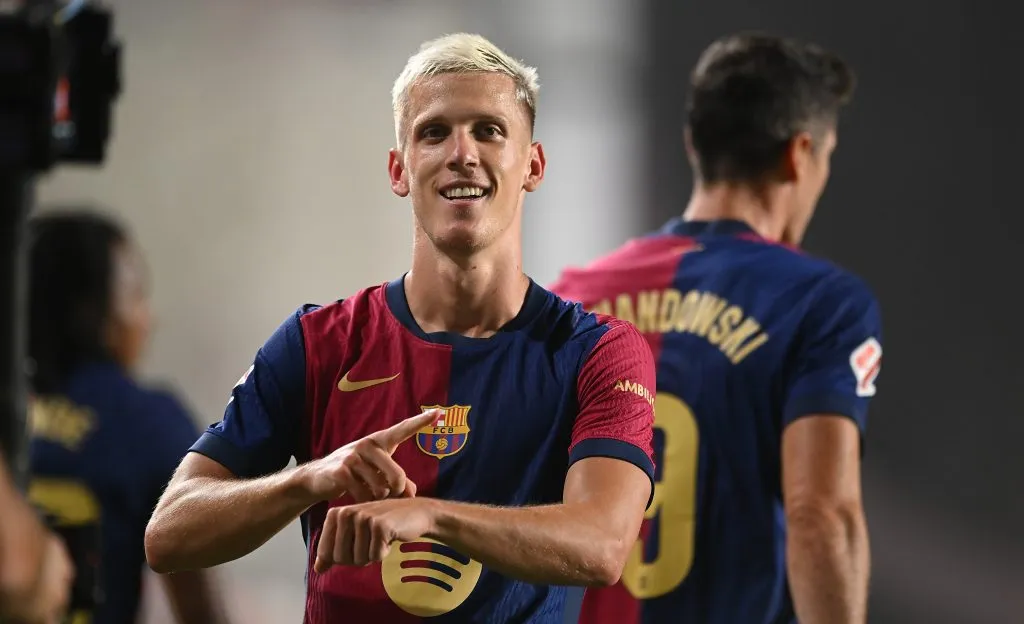 Dani Olmo está a un paso de abandonar el FC Barcelona (GETTY IMAGES)