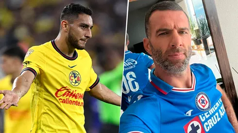 Sebastián Cáceres no dudó en mofarse de Tito Villa por la rivalidad América - Cruz Azul.