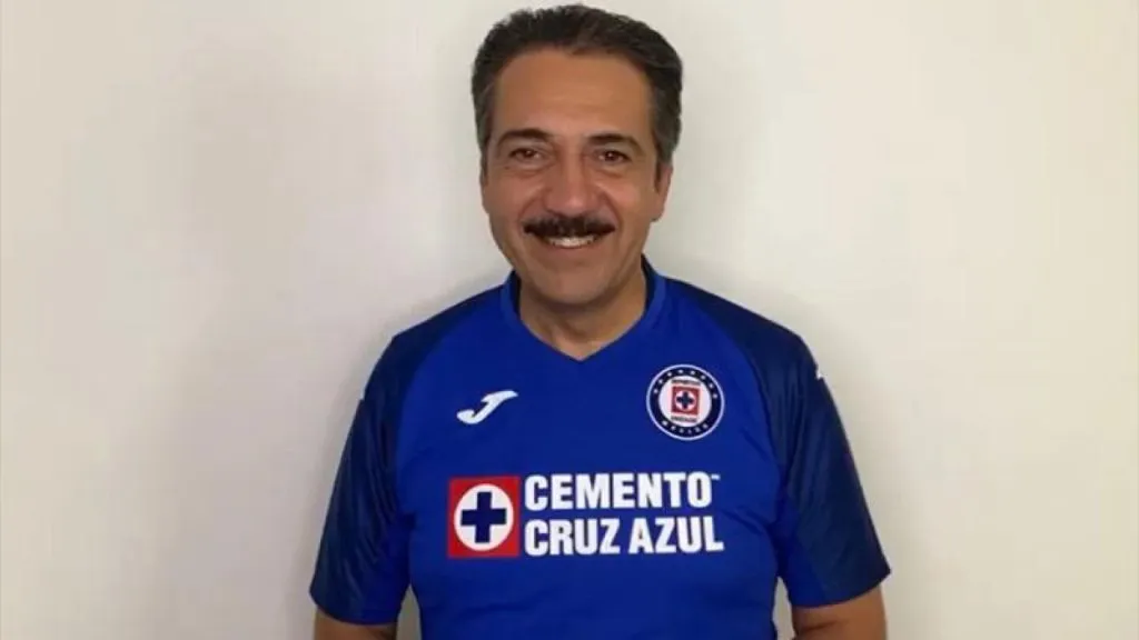 Uno de los más fervorosos hinchas de Cruz Azul (Twitter/X)
