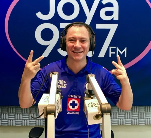 El locutor es de los aficionados más queridos de Cruz Azul (Twitter/X)