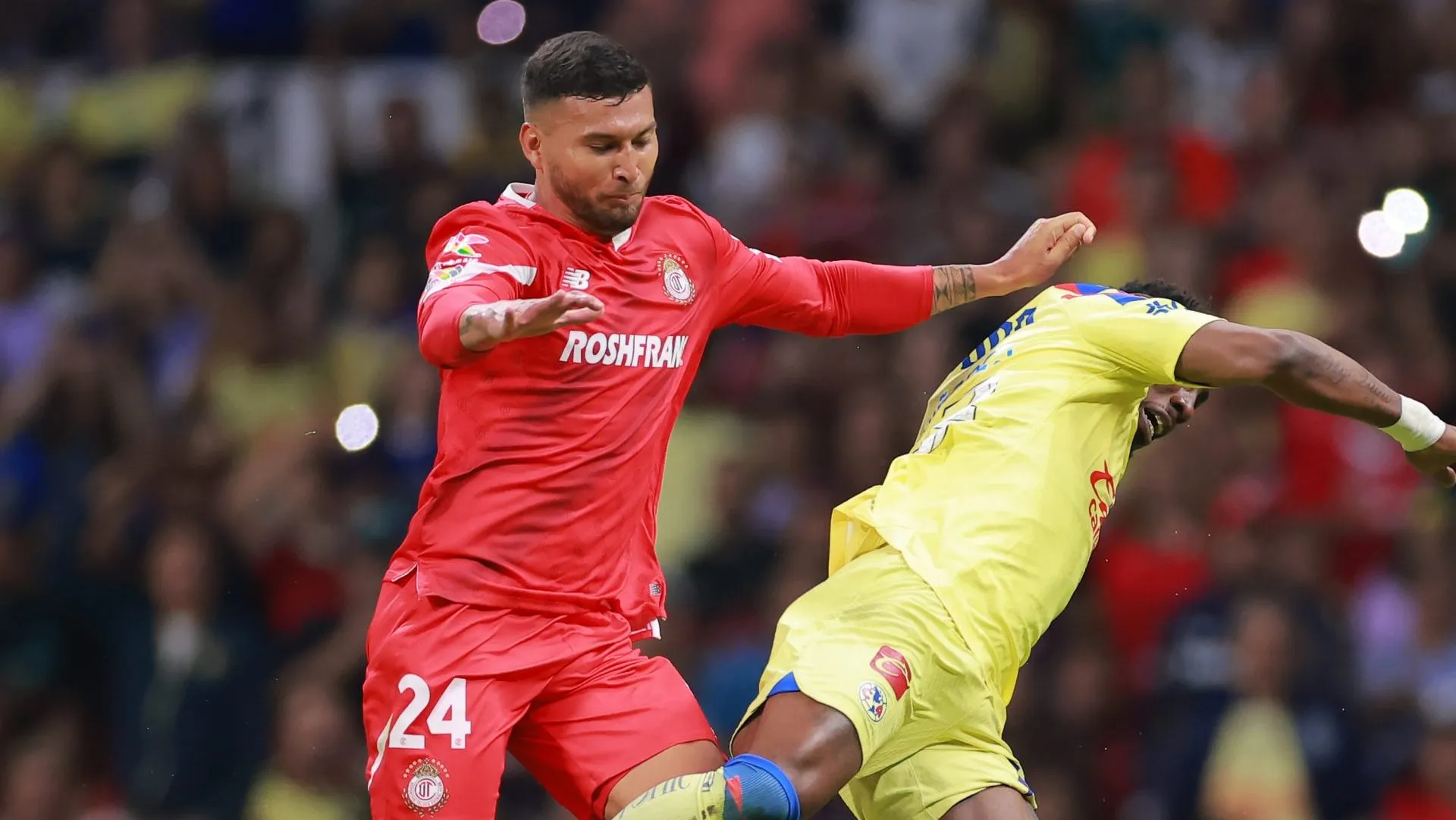 Juan Escobar, en su paso por Toluca. (Getty Images)