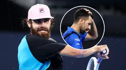 Reilly Opelka venció a Novak Djokovic en Brisbane