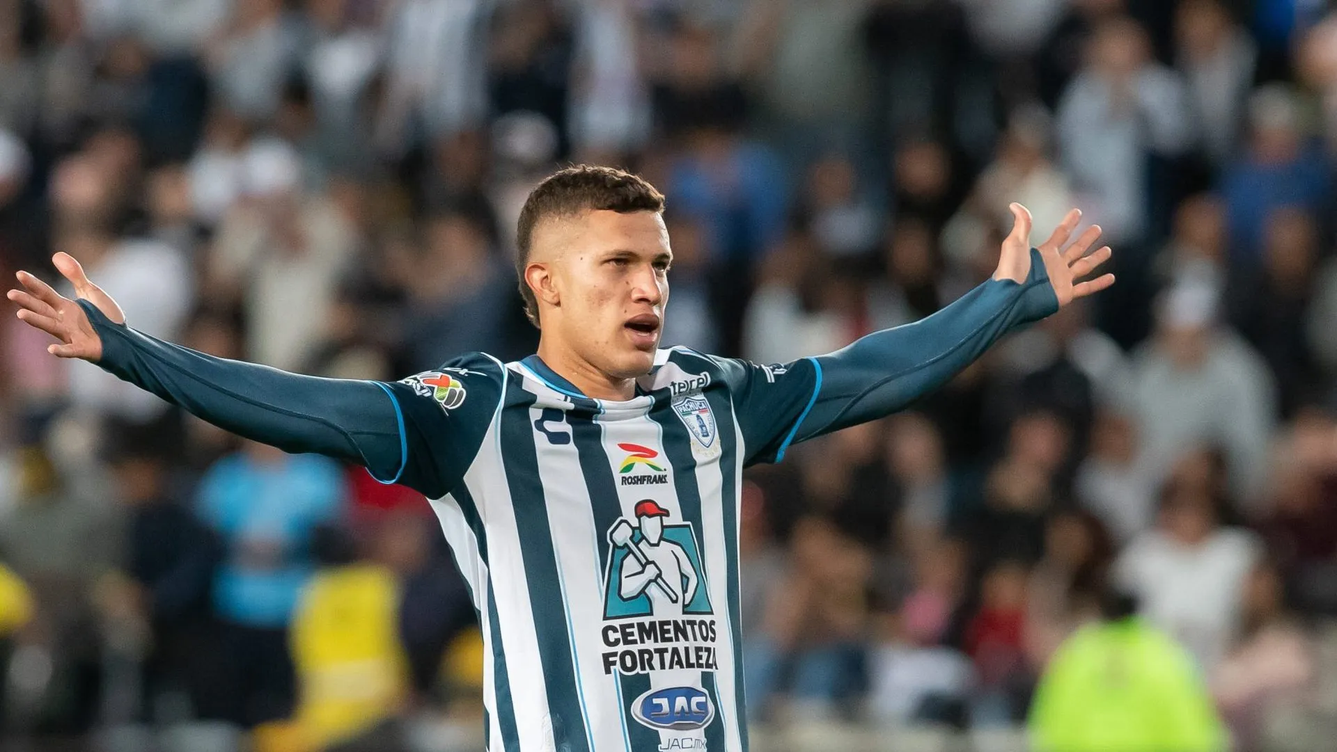 Nelson Deossa, de gran año en Pachuca. (Getty Images)