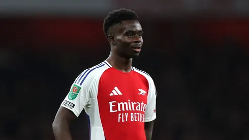 Bukayo Saka no será de la partida en el partido de Arsenal ante Brighton