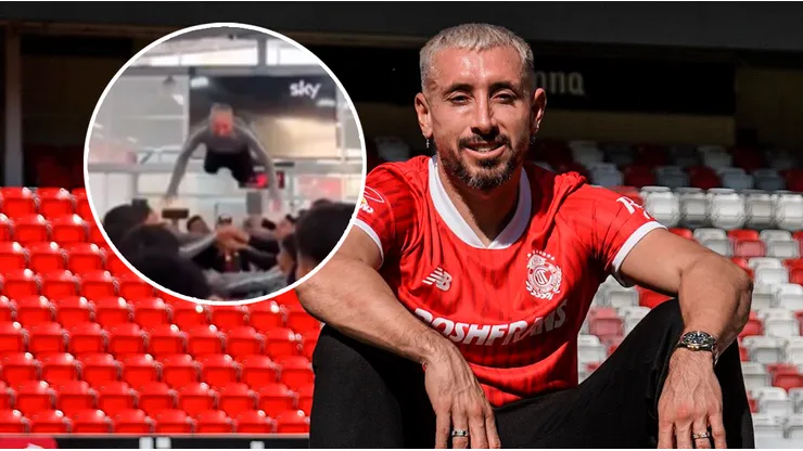Héctor Herrera fue recibido con una novatada en Toluca