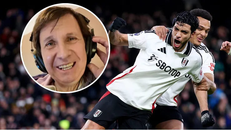 Raúl Jiménez recibió una sorpresiva narración luego de convertir con el Fulham.