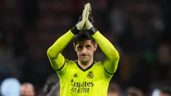 Thibaut Courtois no será parte del juego de hoy.