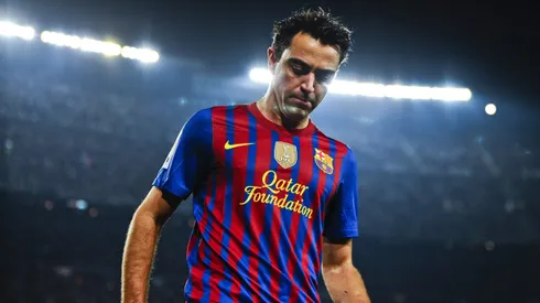 Xavi Hernández, leyenda viva del FC Barcelona.