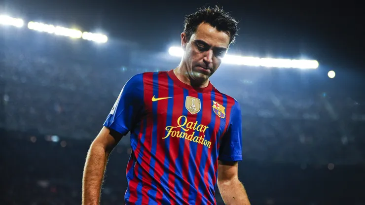 Xavi Hernández, leyenda viva del FC Barcelona.