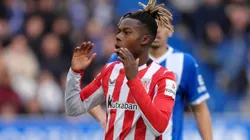 Nico Williams no será titular ante Barcelona.