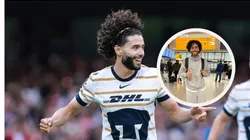 César Huerta ya está en Bélgica.