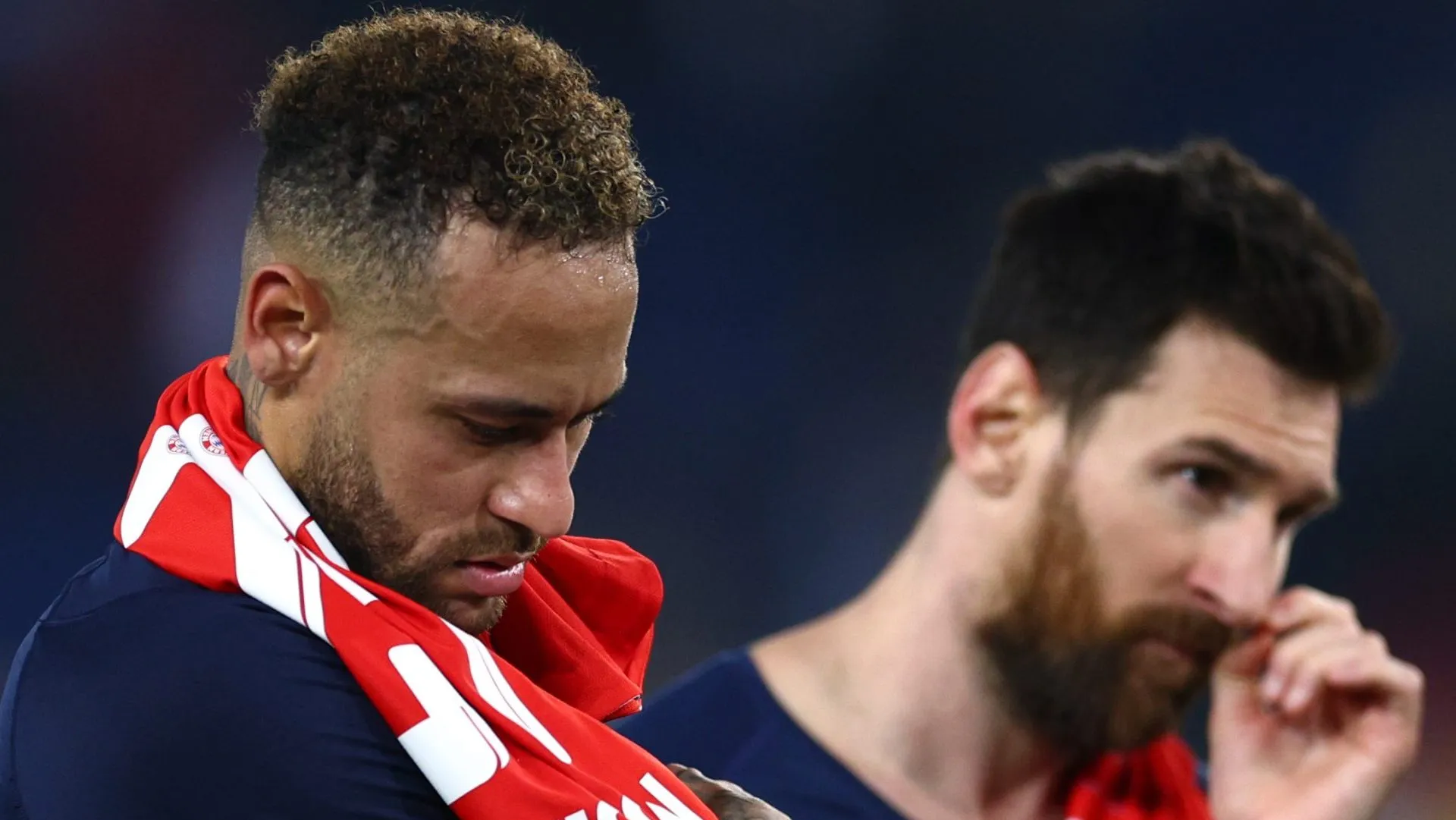 Ney jugó junto a Messi en PSG.  (Getty Images)