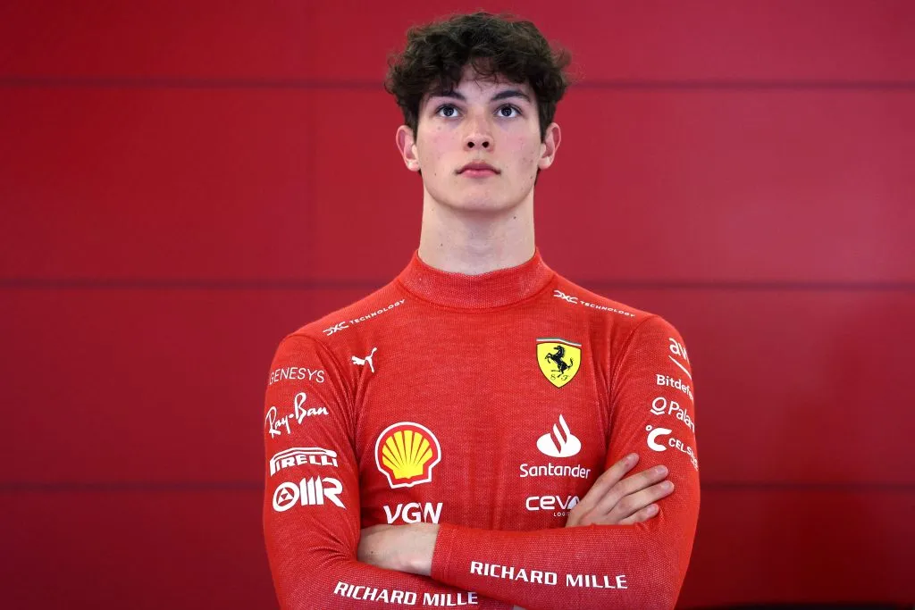 Oliver Bearman corrió para Ferrari y Haas en 2024 (GETTY IMAGES)