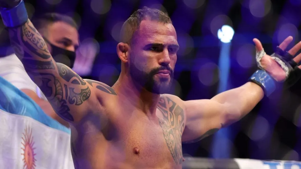Santiago Ponzinibbio buscará tener un año lleno de actividad en UFC para verse las caras con los mejores del mundo. (GETTY IMAGES)