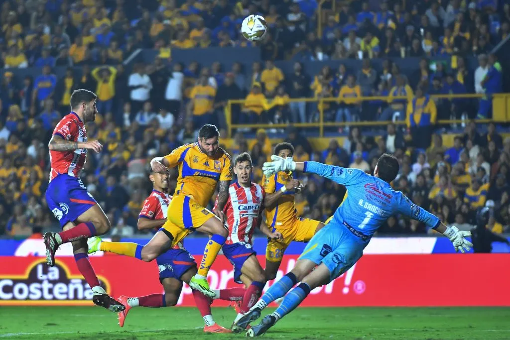 Atlético de San Luis eliminó a Tigres UANL en los cuartos de final del pasado Apertura 2024. (Getty Images)